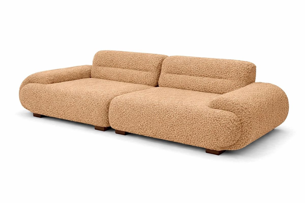 4-Seater Boucle Sofa
