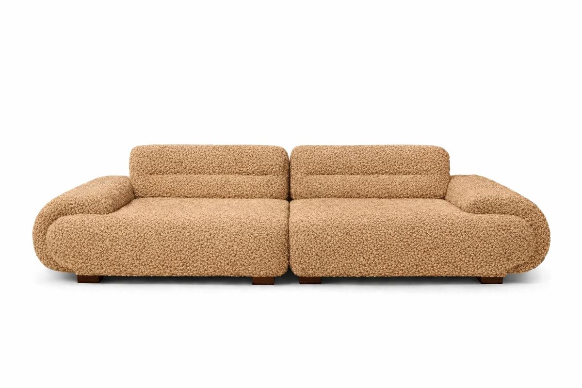 4-Seater Boucle Sofa
