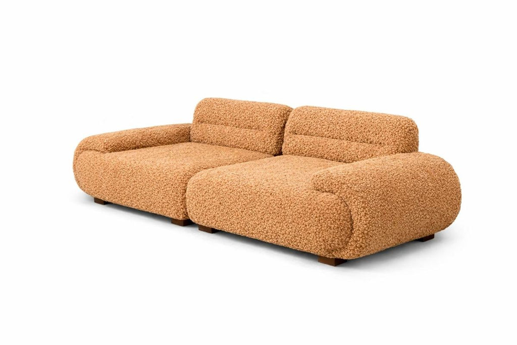 4-Seater Boucle Sofa