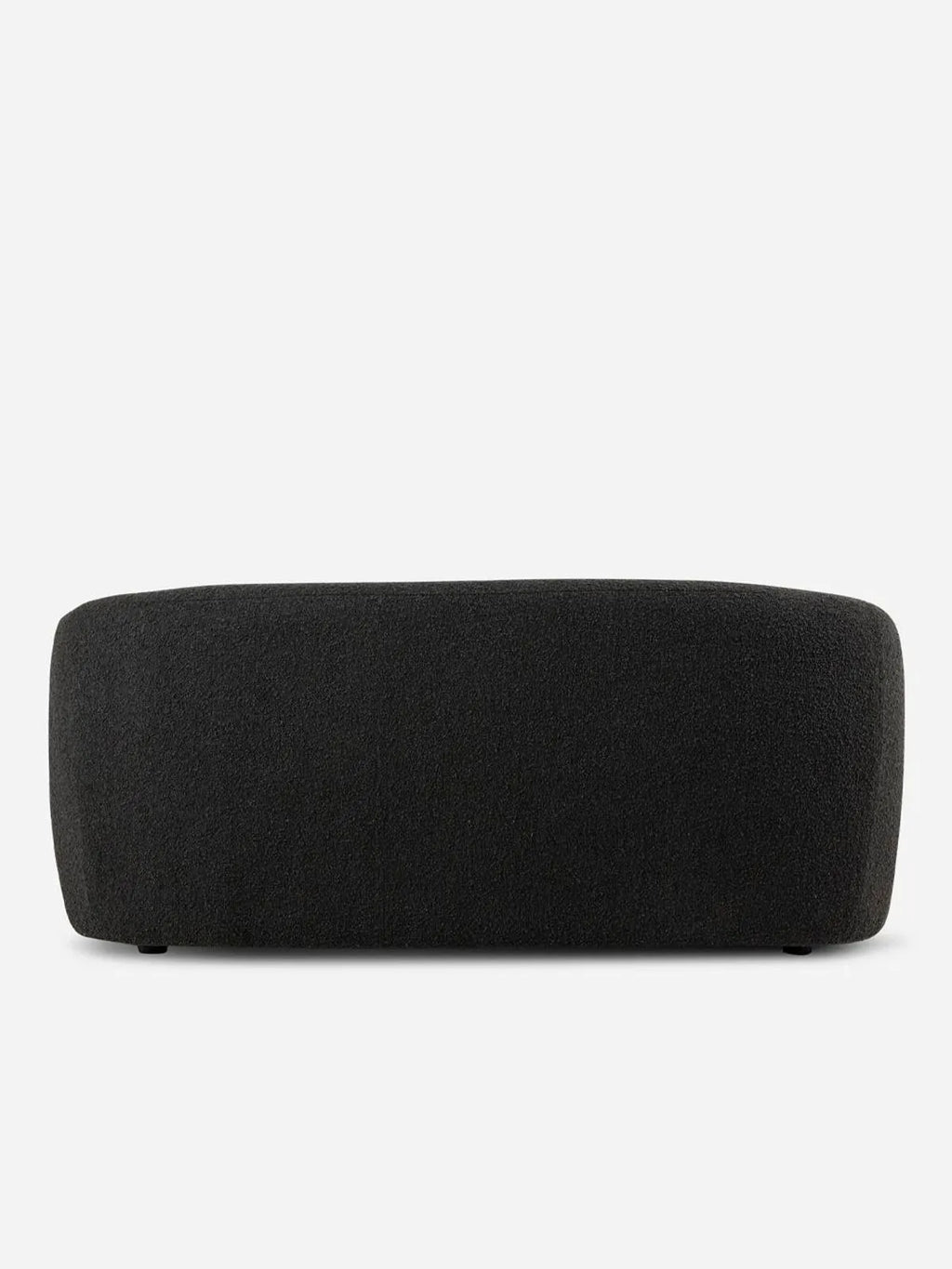 Curved Boucle 4-Seater Sofa