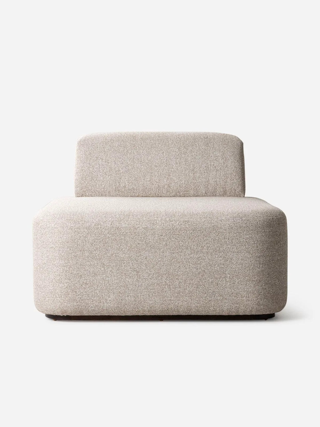 Boucle Fabric Lounge Chair