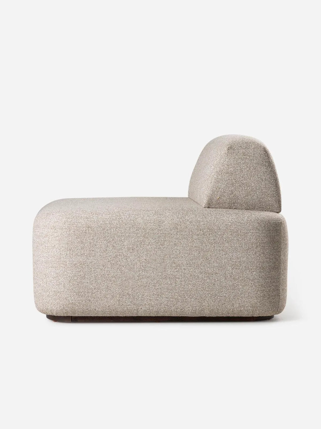 Boucle Fabric Lounge Chair